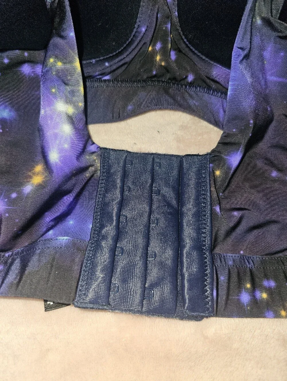 Torrid Bra 46B Purple Galaxy